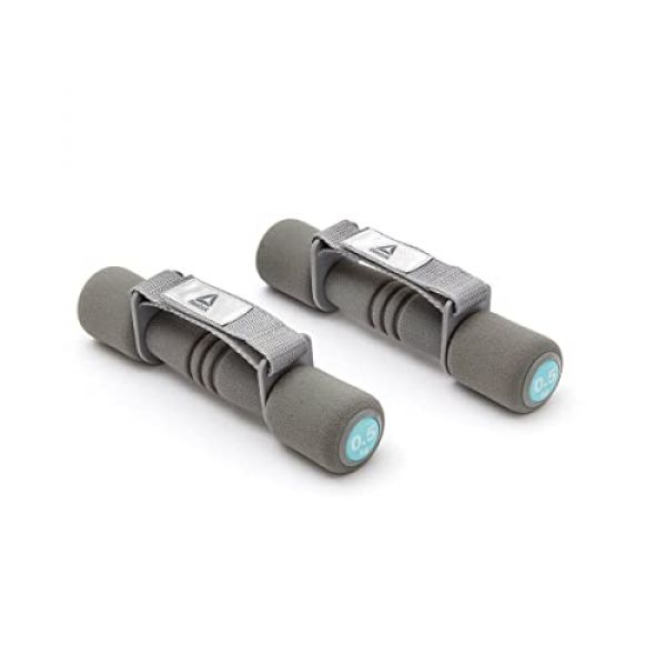 Reebok Softgrip-Hanteln – Softhantel mit 0,5 KG Gewicht vom Marktführer