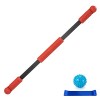 Rot ISE Flexistab Swingstick Flexibler Swingstick Gymnastik für Zuhause Schwingstab aus Fiberglas 160cm