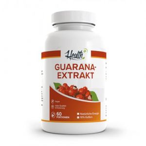 Guarana-Extrakt-Kapseln ohne Zusätze von HEALTH +