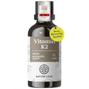 Vitamin-K2-Tropfen von NATURE LOVE®