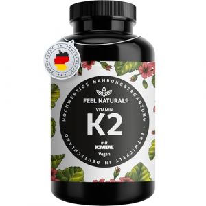 Hochdosierte Vitamin-K2-Kapseln von Feel Natural