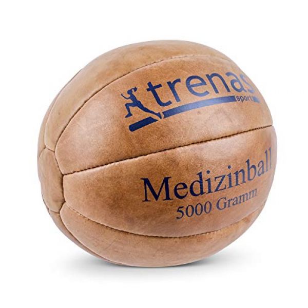 Trenas Original – Der klassische Medizinball aus Leder