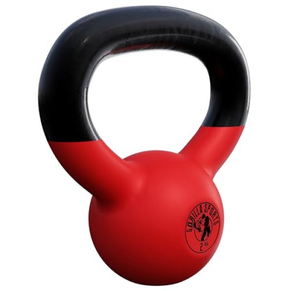 Gorilla Sports Kettlebell – Riesige Gewichts-Auswahl und aus Gusseisen