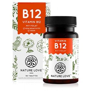 Vitamin-B12-Tabletten von NATURE LOVE®